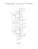 Integrated Circuit Including Cross-Coupled Transistors Having Gate     Electrodes Formed Within Gate Level Feature Layout Channels With Shared     Diffusion Regions on Opposite Sides of Two-Transistor-Forming Gate Level     Feature diagram and image