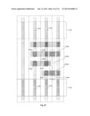 Integrated Circuit Including Cross-Coupled Transistors Having Gate     Electrodes Formed Within Gate Level Feature Layout Channels With Shared     Diffusion Regions on Opposite Sides of Two-Transistor-Forming Gate Level     Feature diagram and image