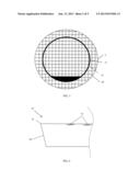 RESIZED WAFER WITH A NEGATIVE PHOTORESIST RING AND DESIGN STRUCTURES     THEREOF diagram and image