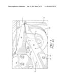 PIVOTING MUD FLAP ASSEMBLY diagram and image