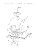 PARTITION STRUCTURE AND INSTALLATION STRUCTURE FOR INSTALLATION PART diagram and image