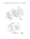 Electrical Rotary Machine Assembly With Stator Core Sections diagram and image