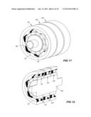 Electrical Rotary Machine Assembly With Stator Core Sections diagram and image