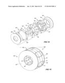 Electrical Rotary Machine Assembly With Stator Core Sections diagram and image