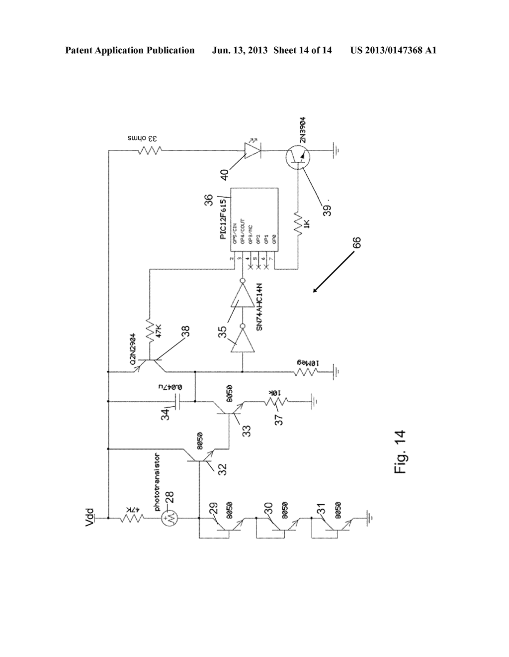 LIGHT LEVEL AND LIGHT LEVEL RATE OF CHANGE SENSOR - diagram, schematic, and image 15