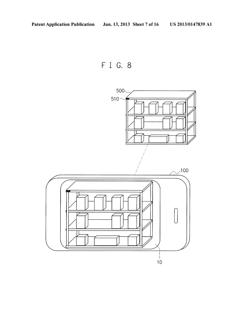 AUGMENTED REALITY PROVIDING SYSTEM, INFORMATION PROCESSING TERMINAL,     INFORMATION PROCESSING APPARATUS, AUGMENTED REALITY PROVIDING METHOD,     INFORMATION PROCESSING METHOD, AND PROGRAM - diagram, schematic, and image 08