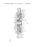 DISK DRIVE DEVICE WITH HUB diagram and image