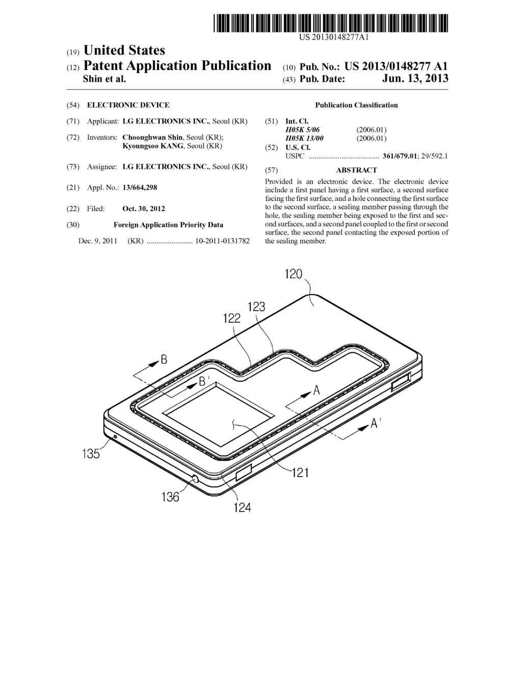 ELECTRONIC DEVICE - diagram, schematic, and image 01