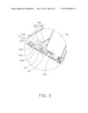 AIR DUCT AND COMPUTER SYSTEM WITH AIR DUCT diagram and image