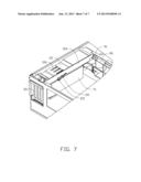 AIR DUCT AND COMPUTER SYSTEM WITH AIR DUCT diagram and image