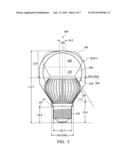 ENERGY STAR COMPLIANT LED LAMP diagram and image