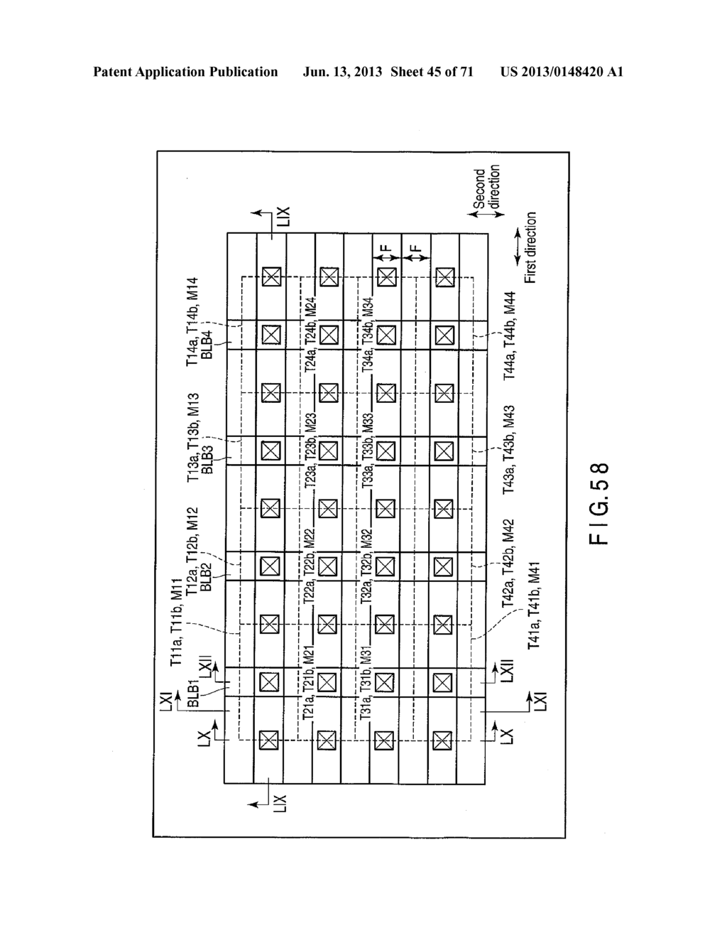 RESISTANCE-CHANGE SEMICONDUCTOR MEMORY - diagram, schematic, and image 46