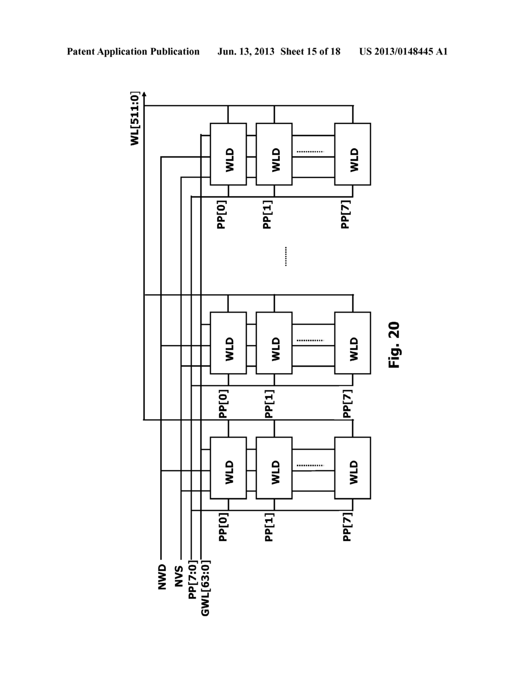 LOCAL WORD LINE DRIVER - diagram, schematic, and image 16