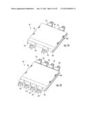 HIGH DENSITY AND BANDWIDTH FIBER OPTIC APPARATUSES AND RELATED EQUIPMENT     AND METHODS diagram and image