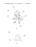 HOLDING DEVICE FOR CAMERA AND CAMERA DEVICE HAVING THE SAME diagram and image