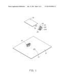 ATTACHMENT MECHANISM FOR ELECTRONIC COMPONENT diagram and image