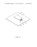 ATTACHMENT MECHANISM FOR ELECTRONIC COMPONENT diagram and image