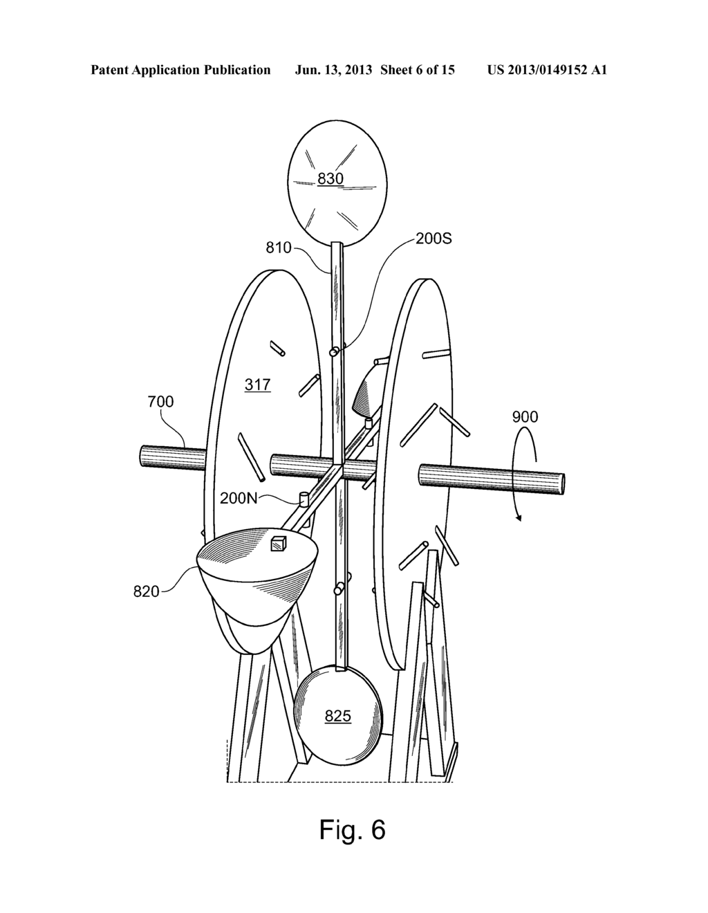 Magnetically Assisted Kinetic Turbine System - diagram, schematic, and image 07