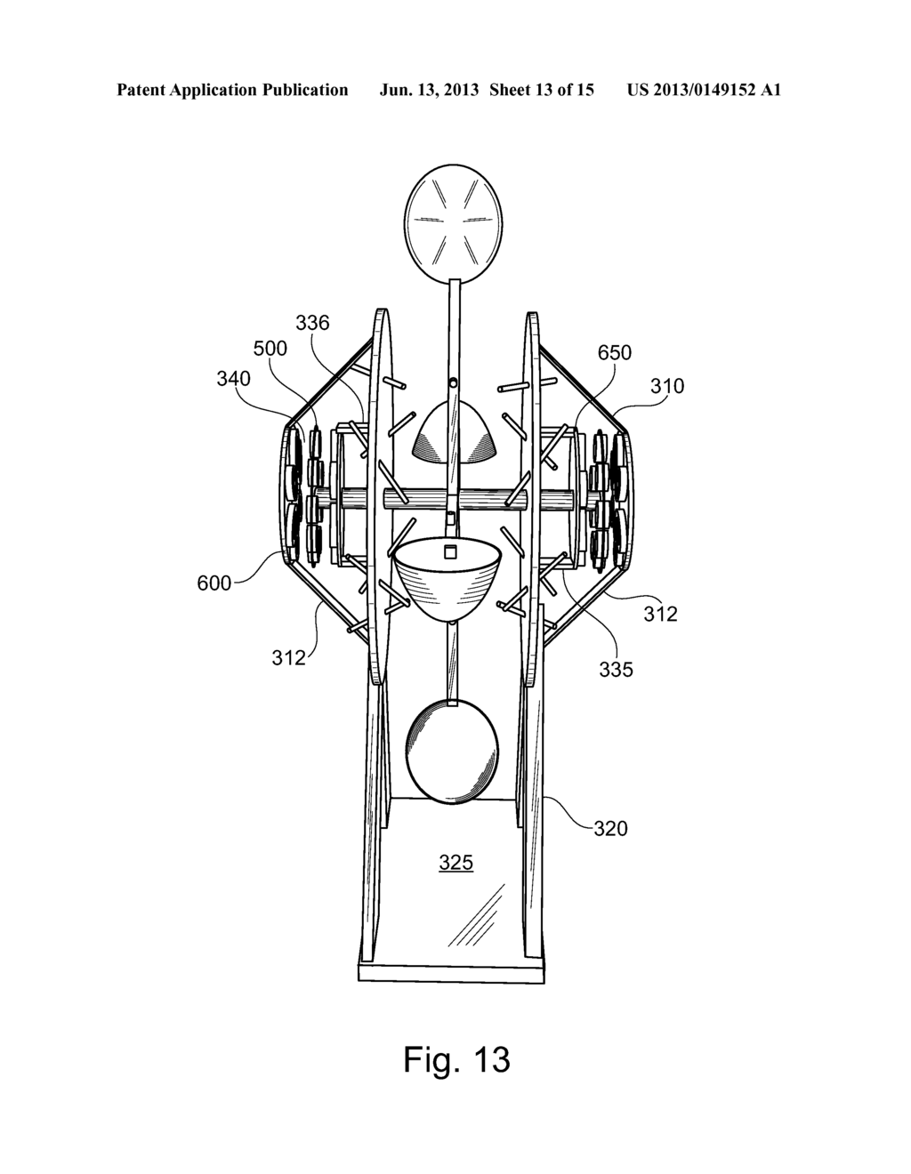 Magnetically Assisted Kinetic Turbine System - diagram, schematic, and image 14