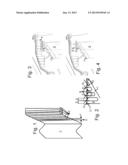 ROTATING BLADE HAVING A RIB ARRANGEMENT WITH A COATING diagram and image