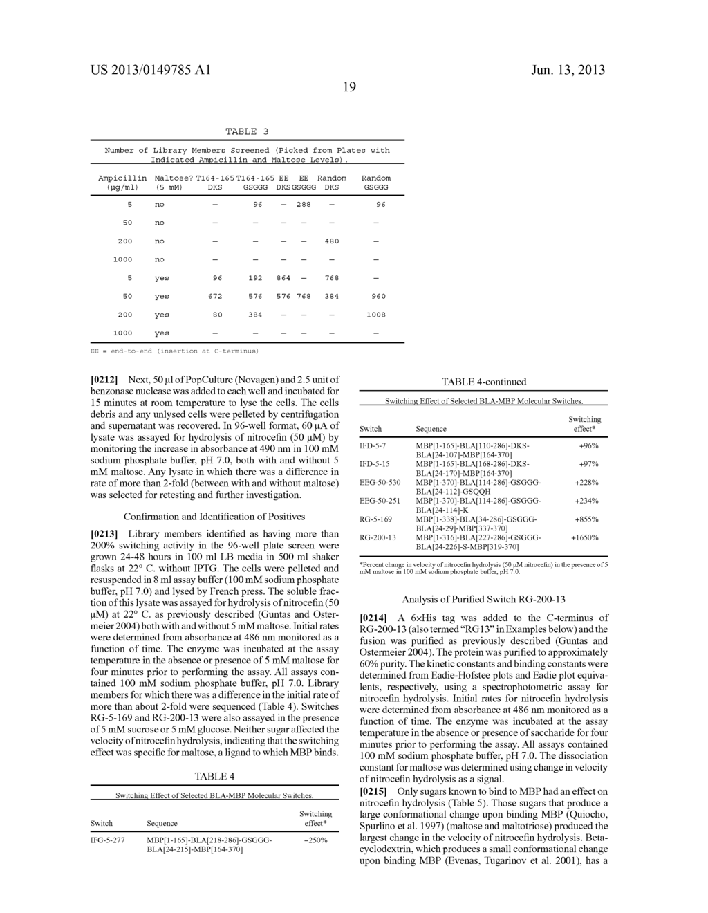 METHODS FOR MAKING AND USING MOLECULAR SWITCHES INVOLVING CIRCULAR     PERMUTATION - diagram, schematic, and image 38