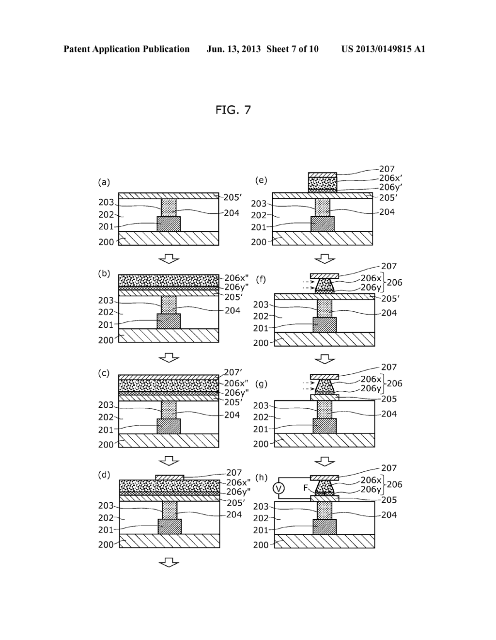 NONVOLATILE MEMORY ELEMENT MANUFACTURING METHOD AND NONVOLATILE MEMORY     ELEMENT - diagram, schematic, and image 08