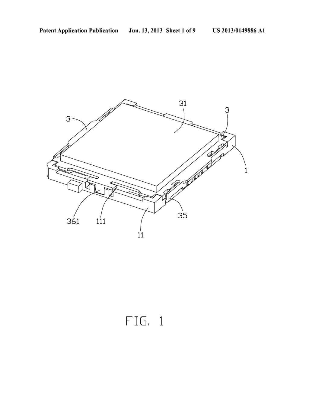 ELECTRICAL CONNECTOR INCORPORATED WITH PICK-AND-PLACE PICK-UP CAP - diagram, schematic, and image 02