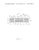 HERMAPHRODITIC BOARD TO BOARD CONNECTOR AND ASSEMBLY THEREOF WITH OFFSET     CONTACT ARRANGEMENT diagram and image