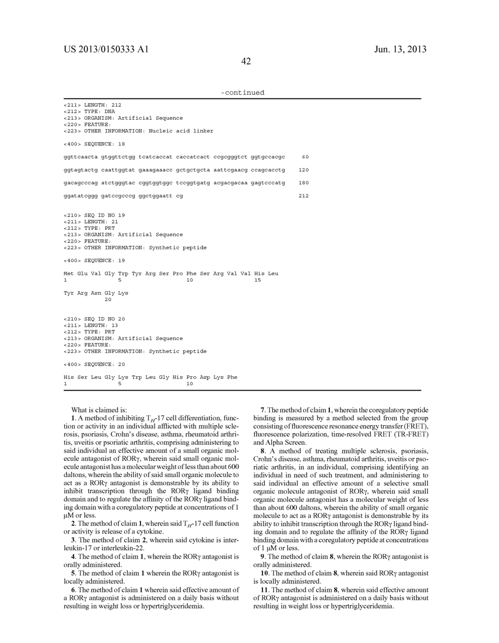 MODULATORS OF RETINOID-RELATED ORPHAN RECEPTOR GAMMA - diagram, schematic, and image 64