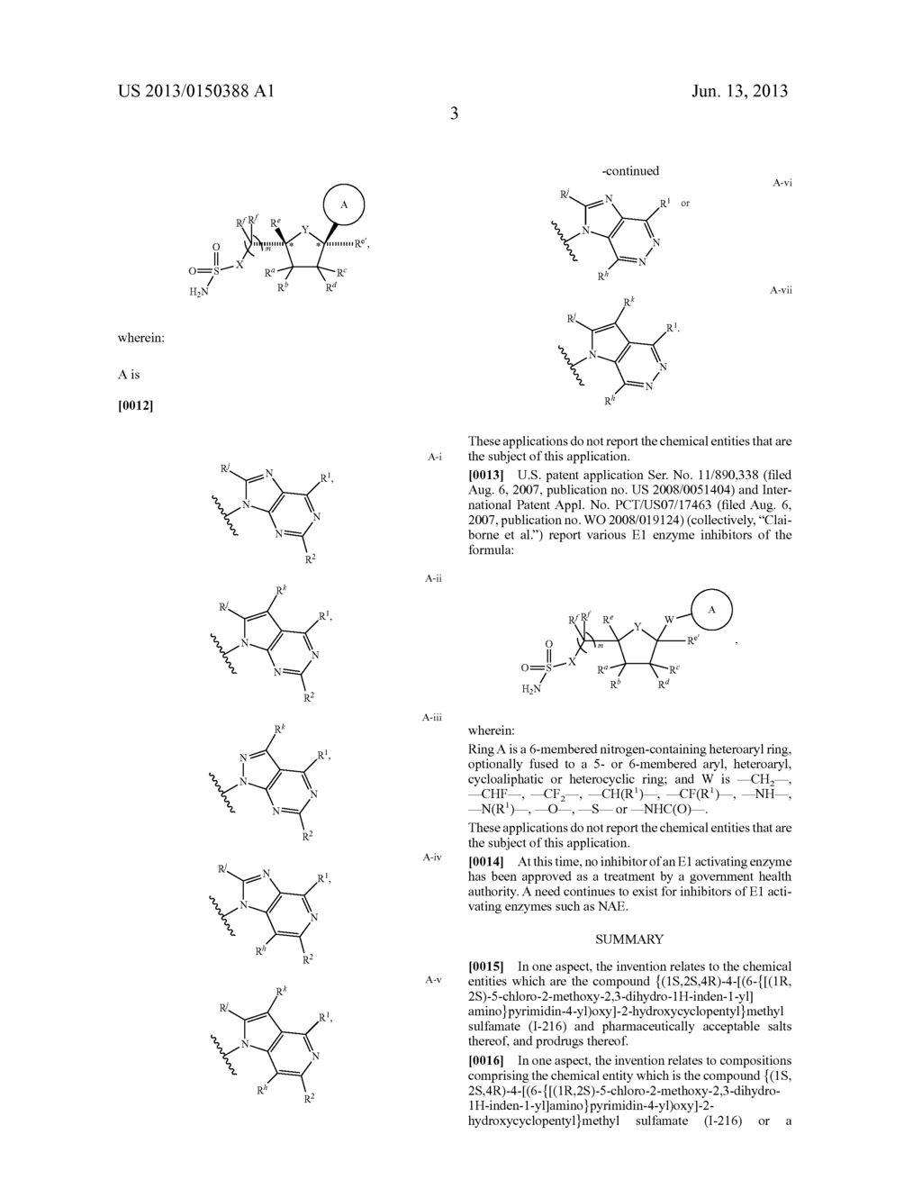 INHIBITORS OF NEDD8-ACTIVATING ENZYME - diagram, schematic, and image 13