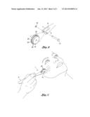 HAND-HELD APPARATUS AND METHOD FOR REDUCING WRINKLES IN HUMAN SKIN diagram and image