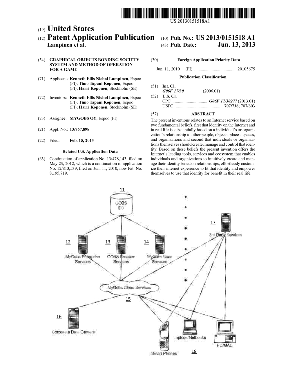 Graphical objects bonding society system and method of operation for a     game - diagram, schematic, and image 01