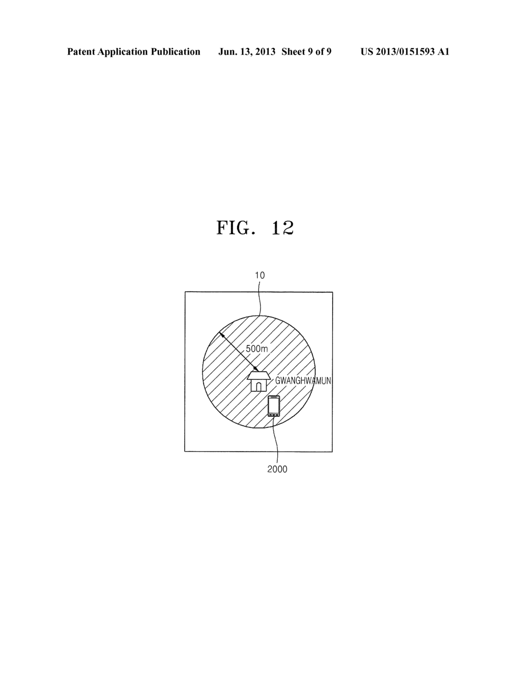 METHOD AND SYSTEM FOR SHARING CONTENT BY USING CONTEXT INFORMATION - diagram, schematic, and image 10