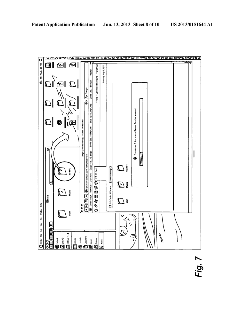 COPYING DATA ONTO AN EXPANDABLE MEMORY - diagram, schematic, and image 09