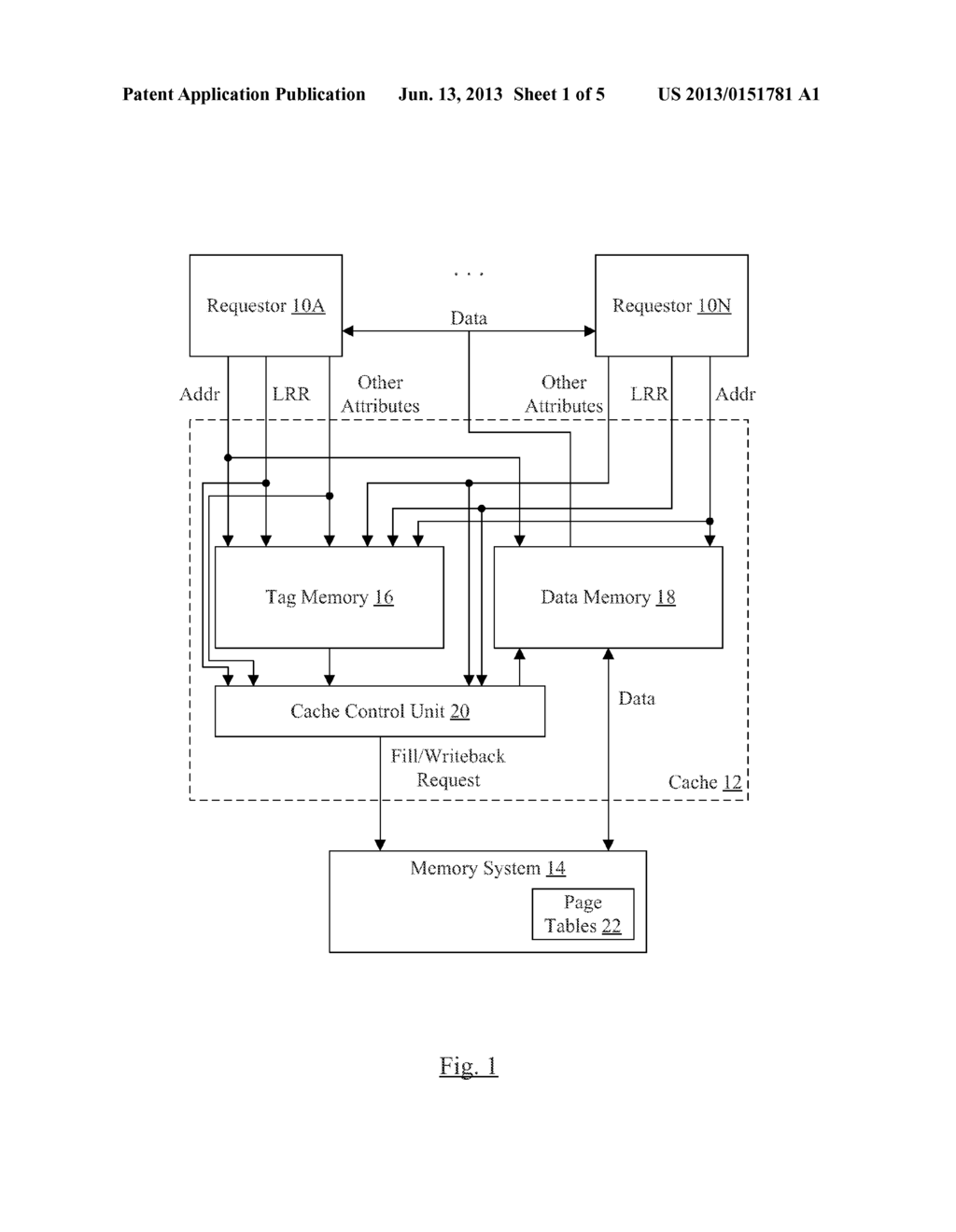 Cache Implementing Multiple Replacement Policies - diagram, schematic, and image 02