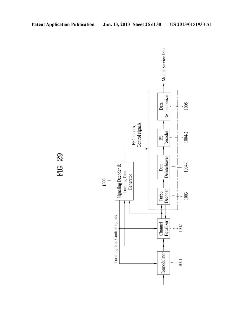 RECEIVING/TRANSMITTING SYSTEM AND DATA PROCESSING METHOD IN THE     RECEIVING/TRANSMITTING SYSTEM - diagram, schematic, and image 27