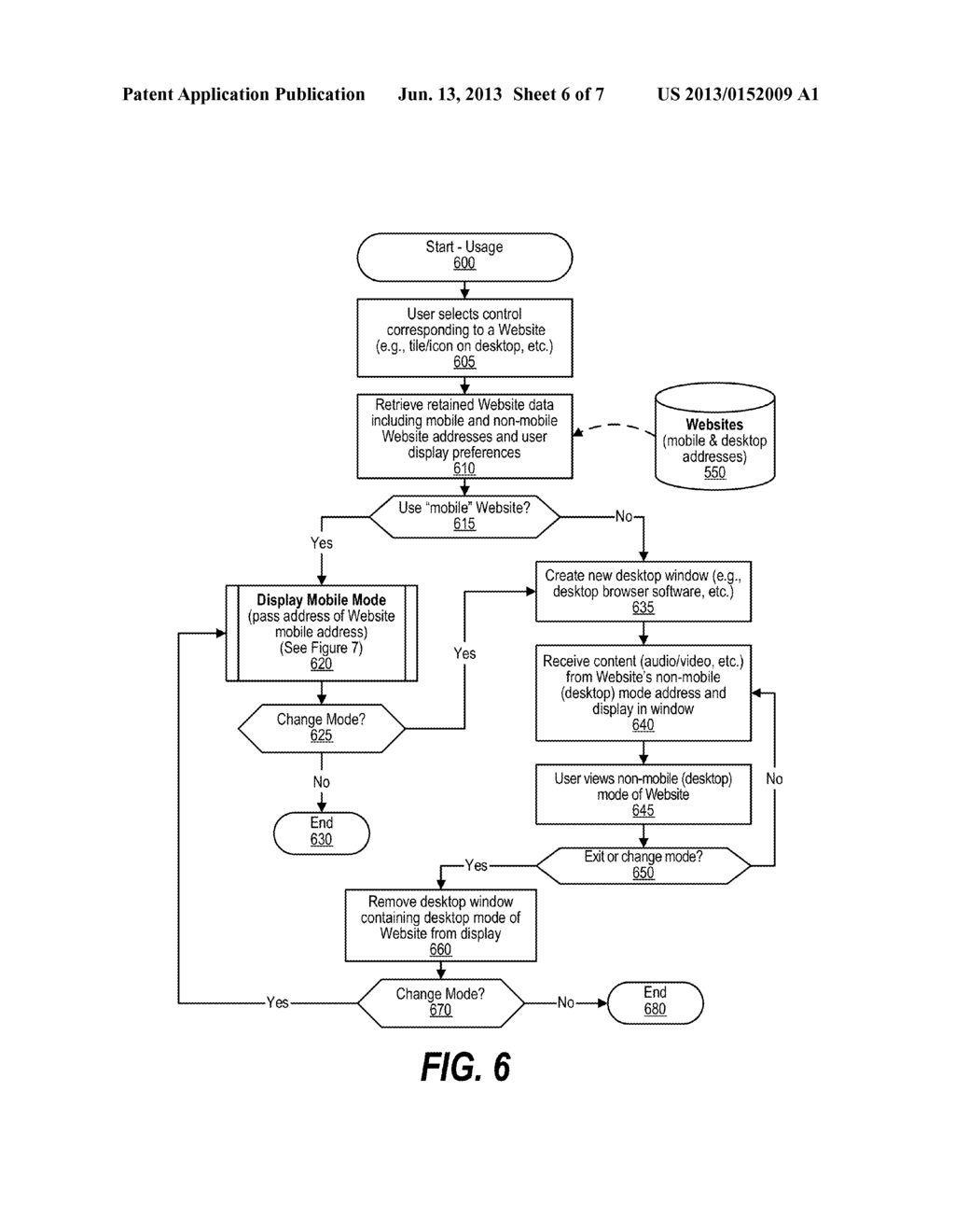 Browsing Between Mobile and Non-Mobile Web Sites - diagram, schematic, and image 07