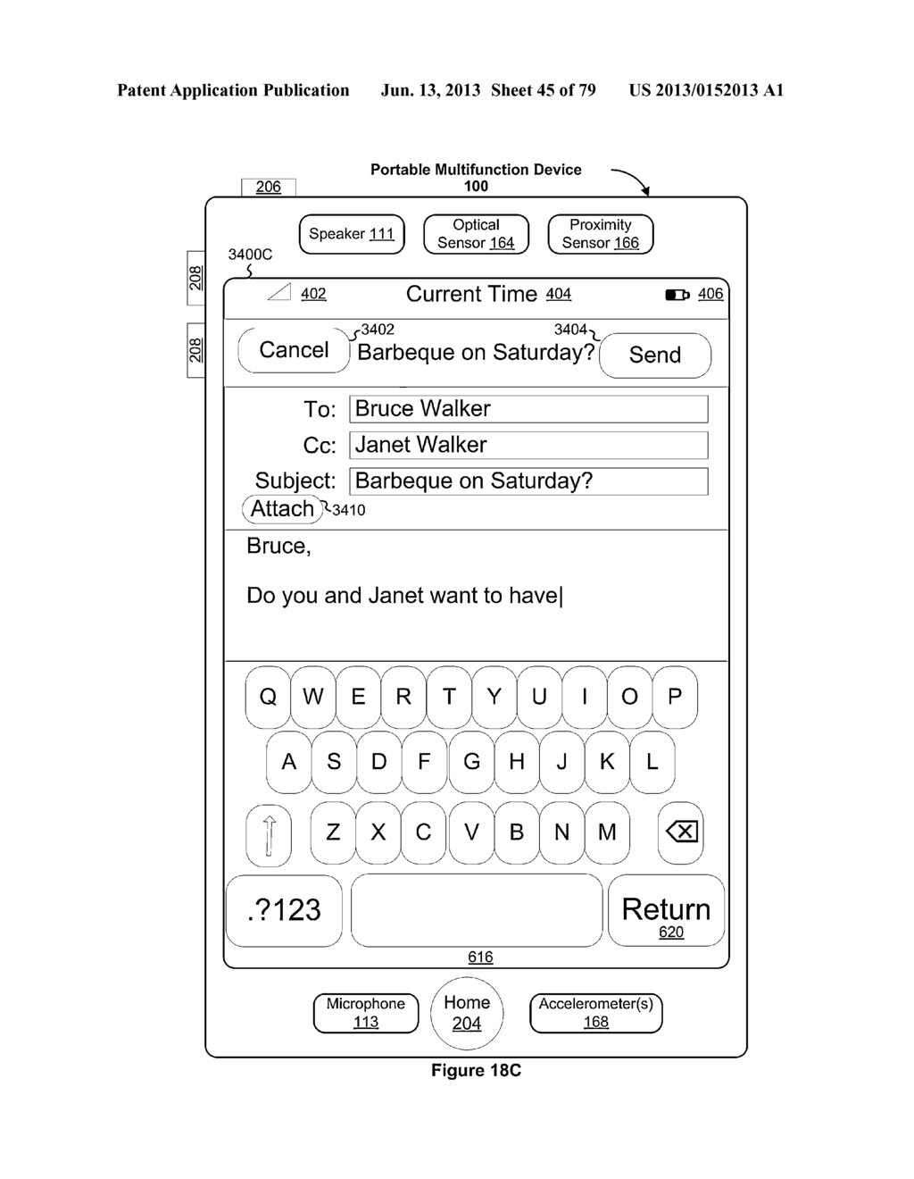 Portable Electronic Device, Method, and Graphical User Interface for     Displaying Electronic Lists and Documents - diagram, schematic, and image 46