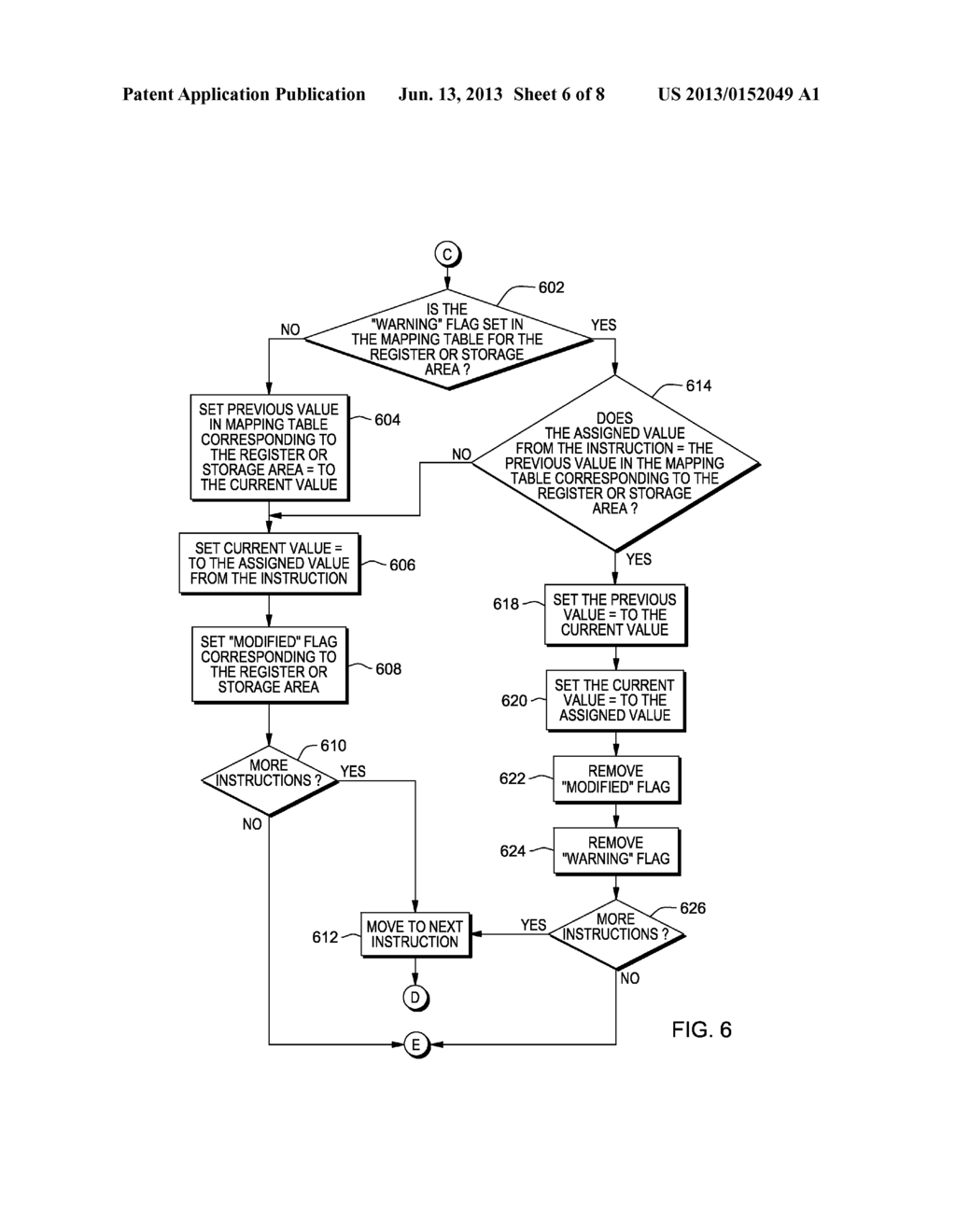 WARNING OF REGISTER AND STORAGE AREA ASSIGNMENT ERRORS - diagram, schematic, and image 07