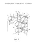 Watering system for planter combination background of the invention diagram and image