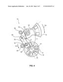 ARRANGEMENT FOR CLOSING AN OPENING FOR THE OUTPUT AND/OR INPUT OF NOTES OF     AN AUTOMATED TELLER MACHINE diagram and image