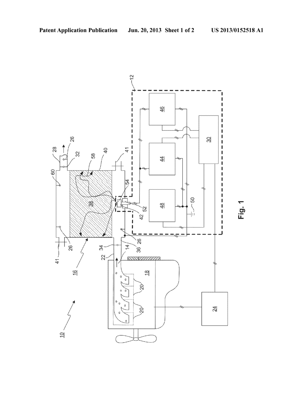 PULSED PLASMA REGENERATION OF A PARTICULAR FILTER - diagram, schematic, and image 02