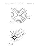 Filtering device, in particular diesel particulate filter diagram and image