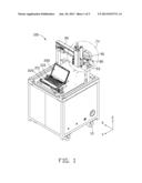 TESTING APPARATUS FOR INPUT DEVICE diagram and image