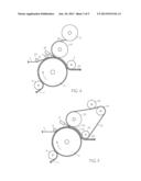 METHOD OF MAKING OPEN-ENDED THERMOPLASTIC BELTING diagram and image