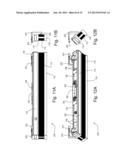 BATTERY-POWERED MOTORIZED WINDOW TREATMENT HAVING A SERVICE POSITION diagram and image