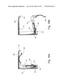 BATTERY-POWERED MOTORIZED WINDOW TREATMENT HAVING A SERVICE POSITION diagram and image