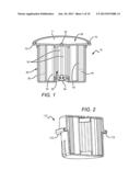 Water Filter With Inwardly Sloping Top diagram and image