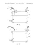 SAFETY DEVICE FOR A FLUID STORAGE TANK, RELATED SYSTEMS AND METHODS diagram and image