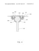 SUPPORTING APPARATUS FOR ELECTRONIC DEVICE diagram and image